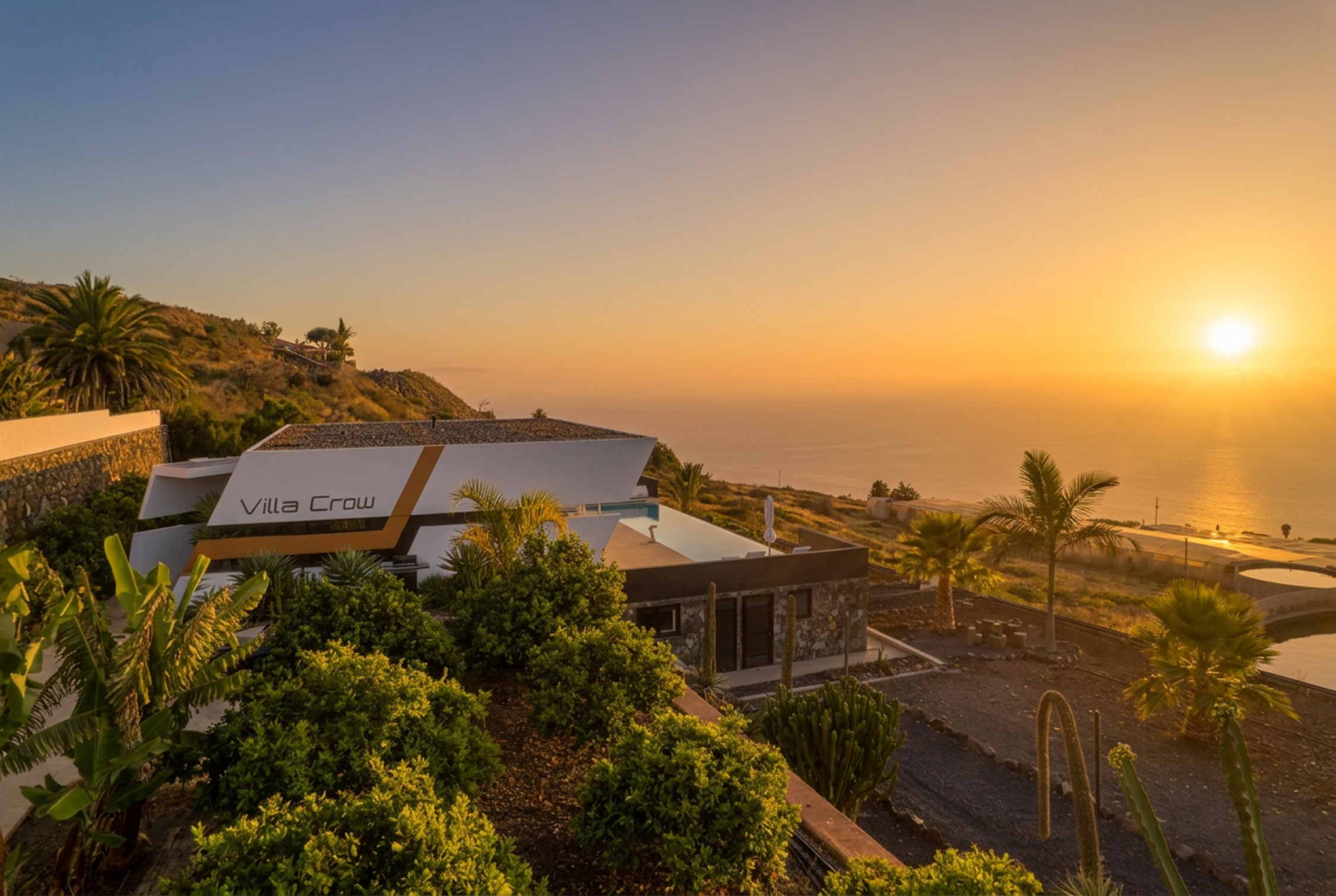 Ferienhaus Villa Crow in Tijarafe auf La Palma