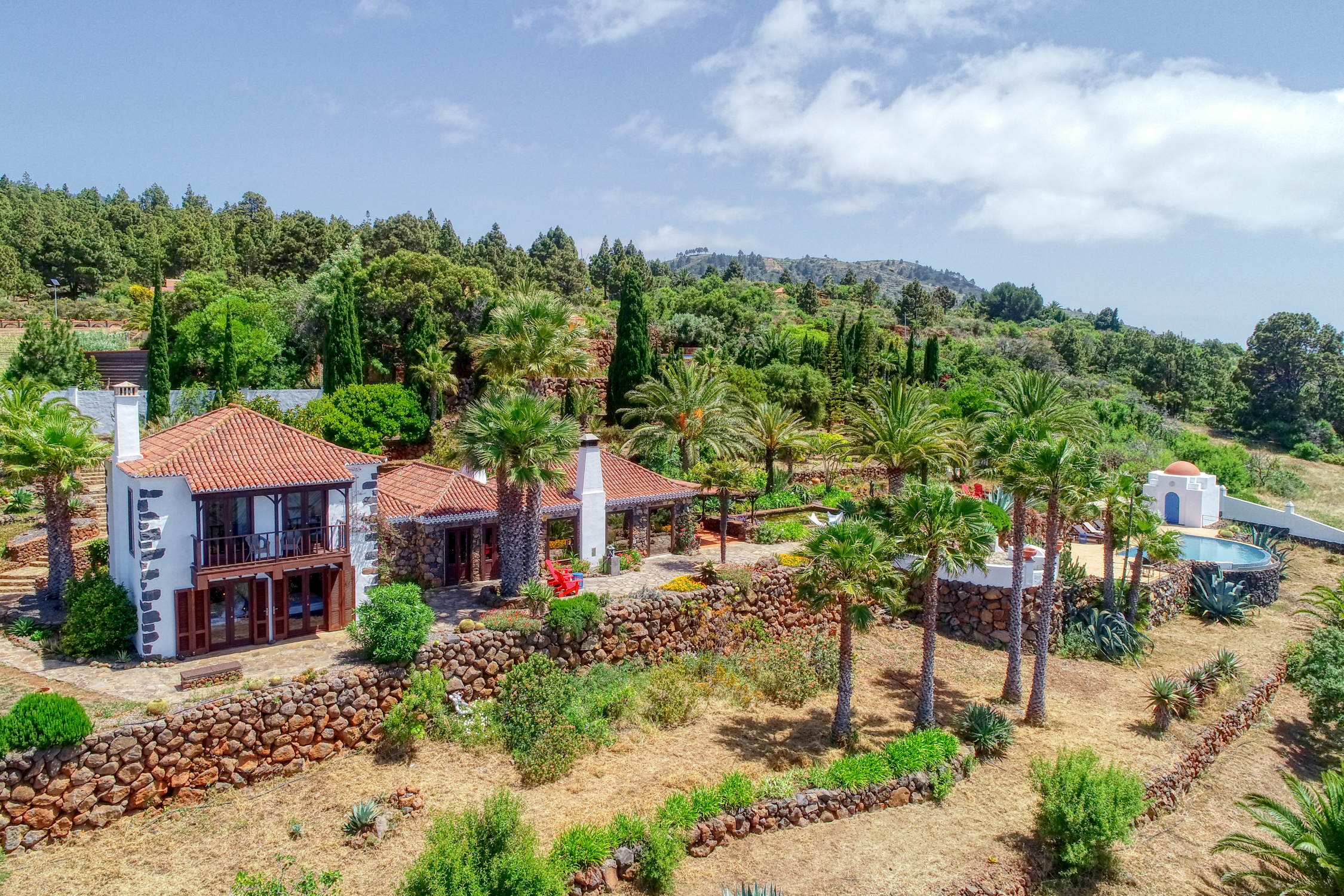 Ferienhaus Villa Botanico in Puntagorda auf La Palma