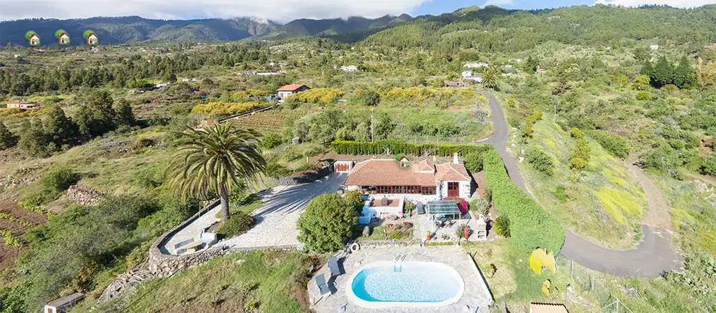 Casa Lorenzo en Tijarafe – Vista 360°