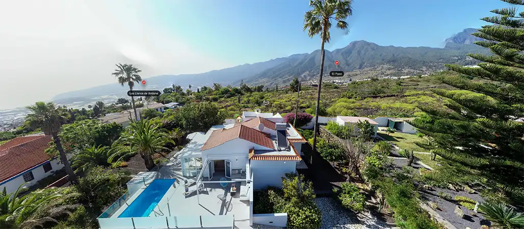 Villa MeiNora en El Paso – Vista 360°