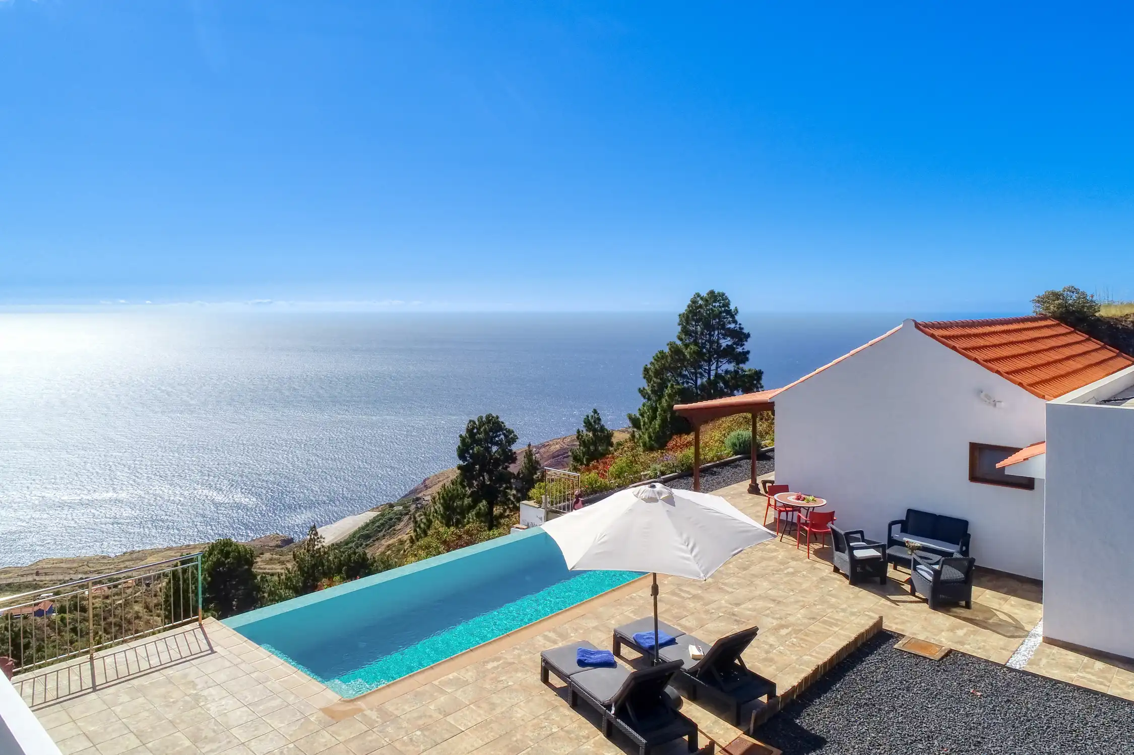 Villa Atardecer in Puntagorda – Holiday with infinity pool & starry skies