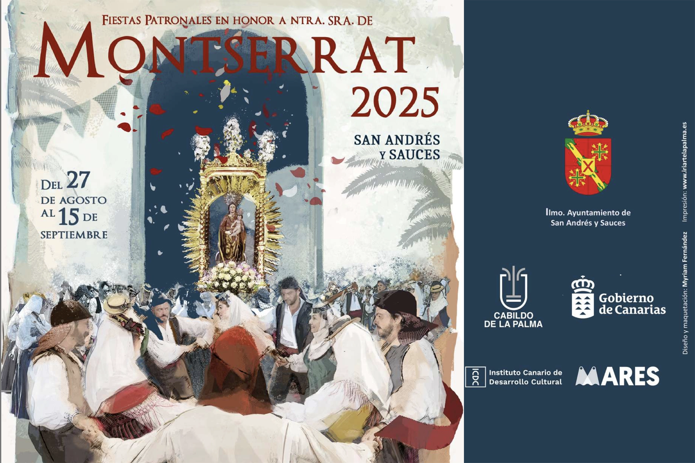 Fiestas de Montserrat 2025 in San Andrés y Sauces – Music, Tradition & Fireworks