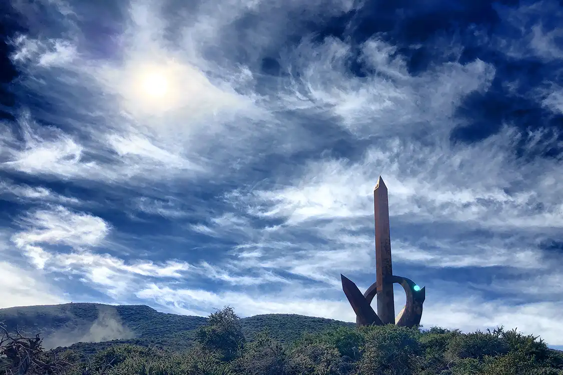 Monumento al Infinito obra de César Manrique en La Palma