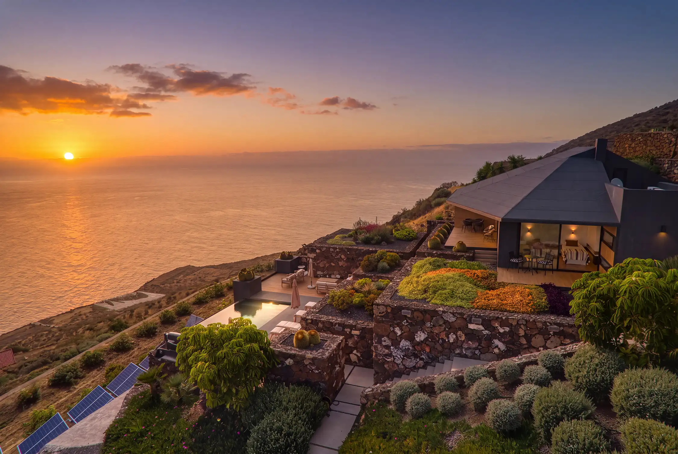 Finca Lomo Grande : deux villas de luxe exceptionnelles à La Palma