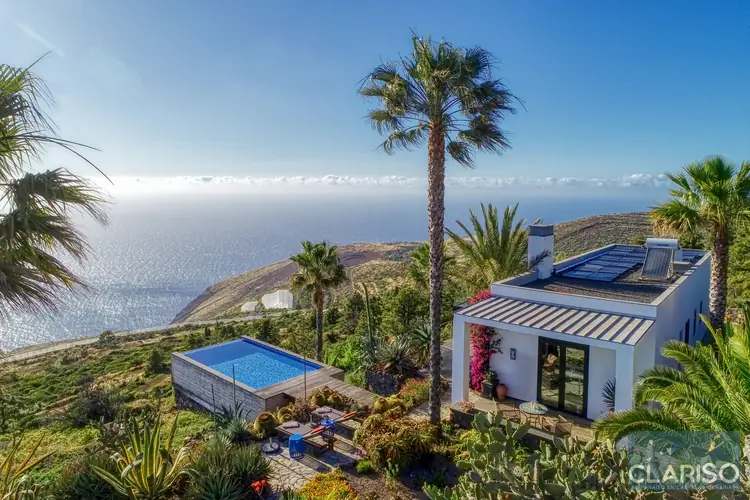 Villa Infinite Place – Villa Bauhaus con vistas al Atlántico en Puntagorda, La Palma