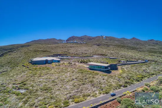 Das Besucherzentrum am berühmten Observatorium von La Palma