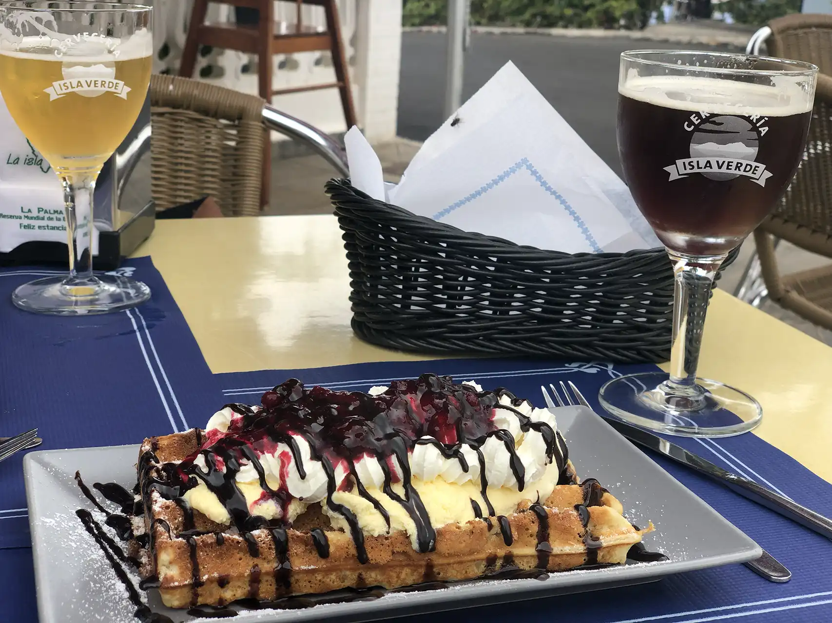 Cervecería Isla Verde restaurant in Tijarafe, La Palma