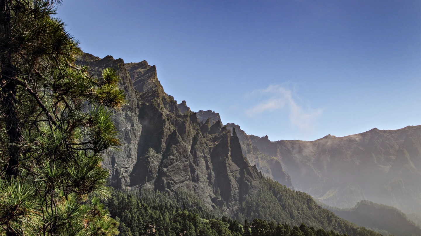 Doortocht door de Caldera de Taburiente vanaf Los Brecitos