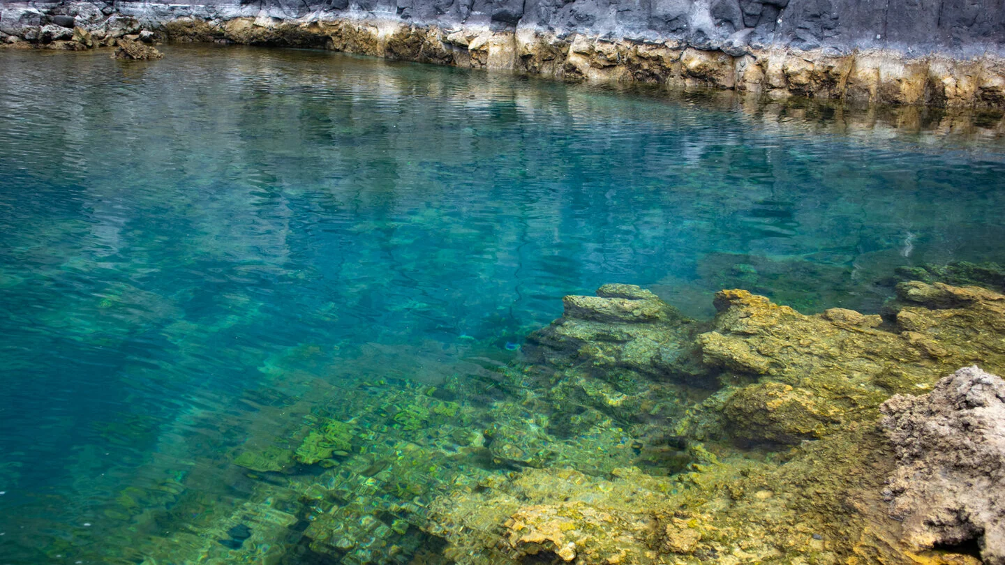 Kurzer Spaziergang zum Naturpool El Aljibe, Fuencaliente, La Palma