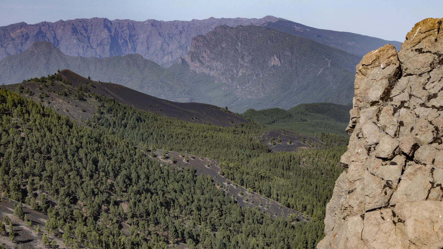 Van Llano de las Moscas naar Pico Nambroque, El Paso, La Palma