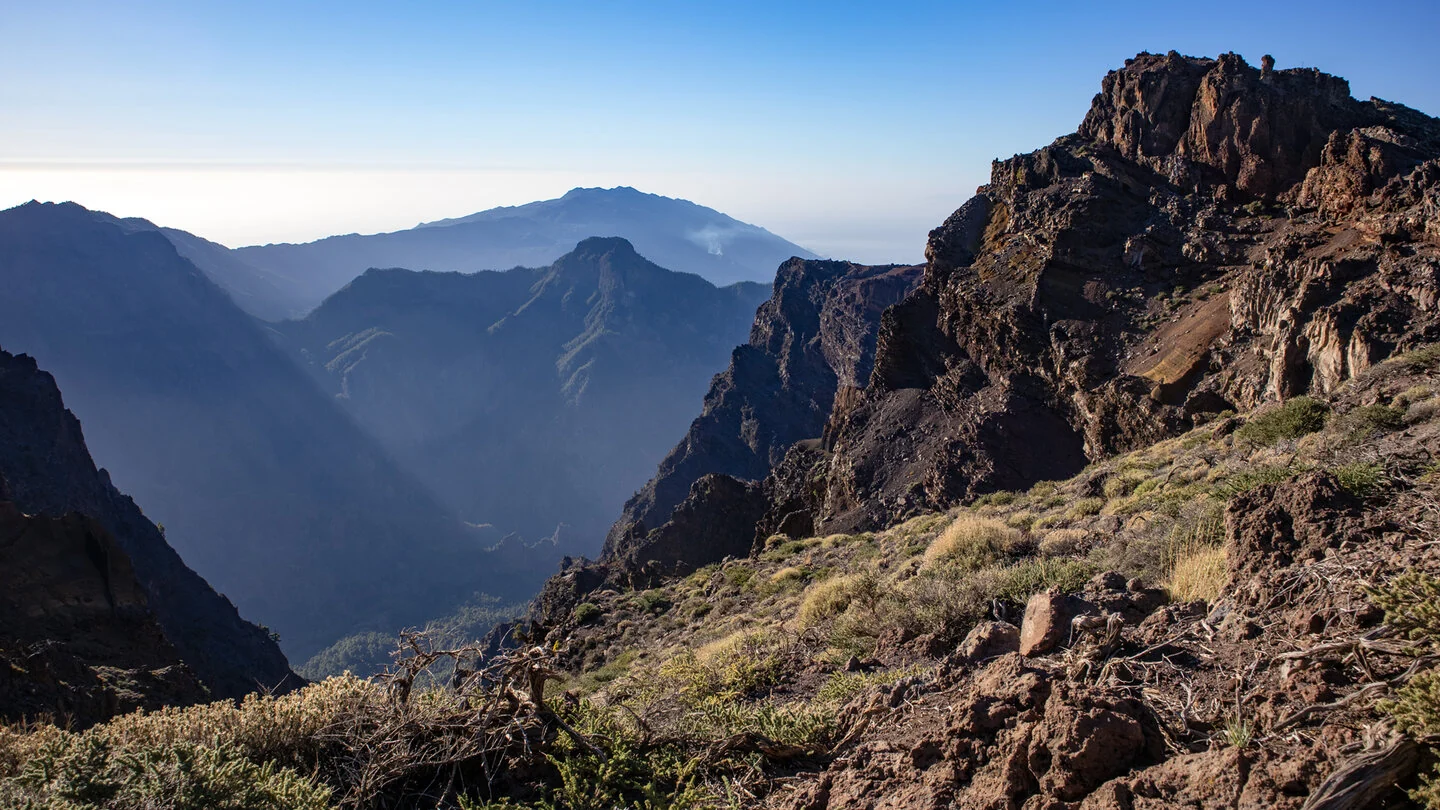 Vom Roque de los Muchachos zum Mirador El Time, Garafía, La Palma