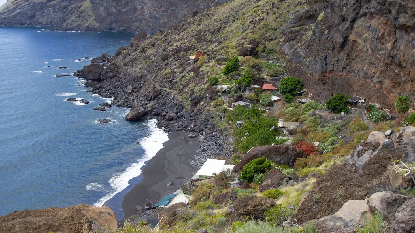 Wanderung zur Playa de la Veta auf La Palma, Tijarafe, La Palma