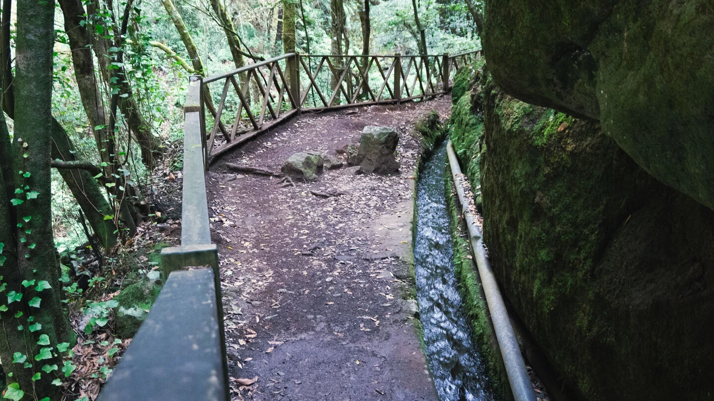 Naar Cascada de Los Tilos in Barranco del Agua – 2