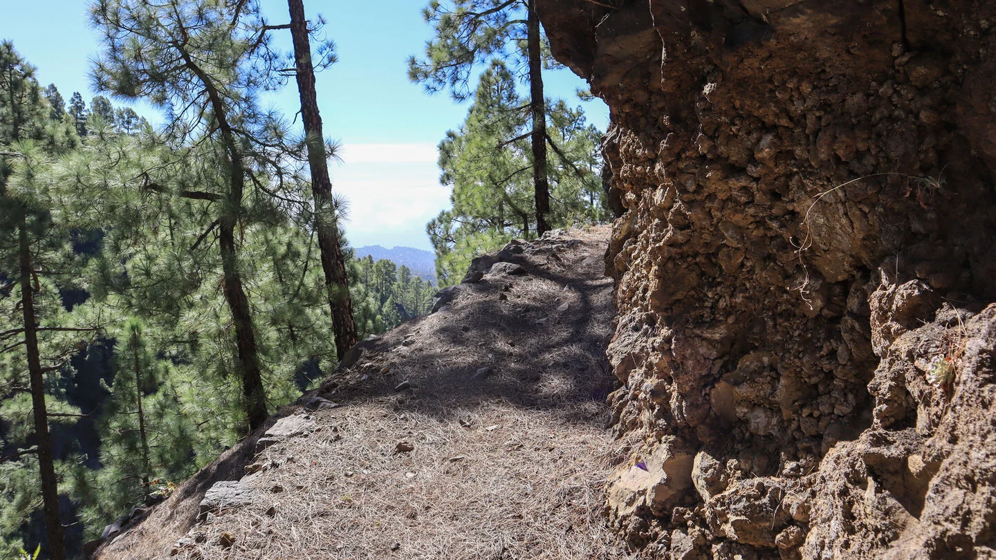 Cruz del Llano: grote ronde rond de Barranco de Jieque