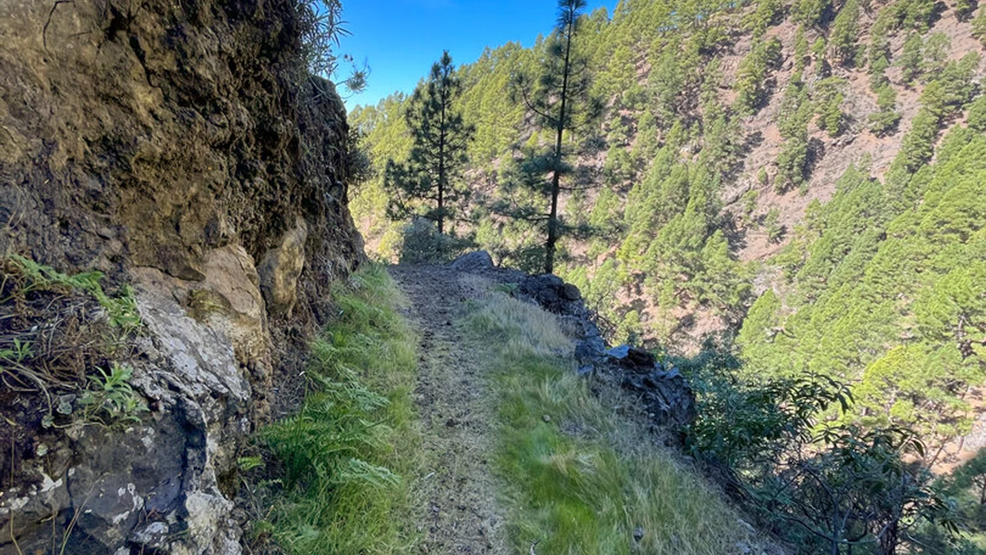 Cruz del Llano: grote ronde rond de Barranco de Jieque – 5