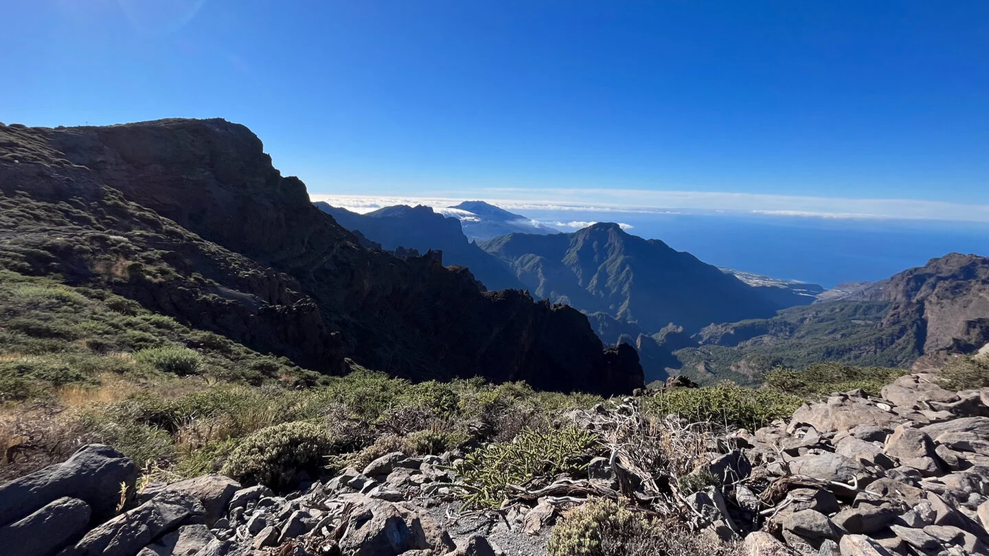 PR LP 8: van Barlovento naar Pico de la Cruz